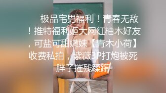 ❤️极品宅男福利！青春无敌！推特福利姬大网红柚木好友，可盐可甜嫩妹【青木小荷】收费私拍，紫薇3P打炮被死胖子摧残蹂躏