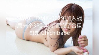 SWAG [DMX-0029]加入战局来个3P乱斗，便宜了合租哥哥 Chichibabe