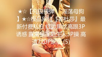 ★☆【究极核弹❤️淫荡母狗】★☆极品网红『美杜莎』最新付费私拍 红边黑丝高跟3P诱惑 露营帐篷陌生人3P操 高清720P原版 (5)