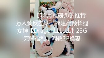 ⚫️⚫️【11月重磅①】推特万人骑反差婊，福建高颜长腿女神【DragonLLLLLL】23G完整福利，调教3P换妻